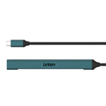 Stazione di docking HUB Onten UC972C 7 in 1 USB-C/Tipo-C a USB3.0 + USB2.0x2 + Tipo-Cx4, UC972C