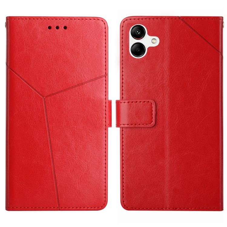 Custodia per telefono in pelle con motivo a Y, For Samsung Galaxy A17 5G, For Samsung Galaxy A06 5G, For Samsung Galaxy A56 5G, For Samsung Galaxy A26 5G