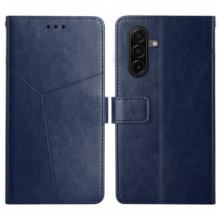 Custodia per telefono in pelle con motivo a Y, For Samsung Galaxy A57 5G, For Samsung Galaxy A37 5G, For Samsung Galaxy A27 5G, For Samsung Galaxy A07 5G