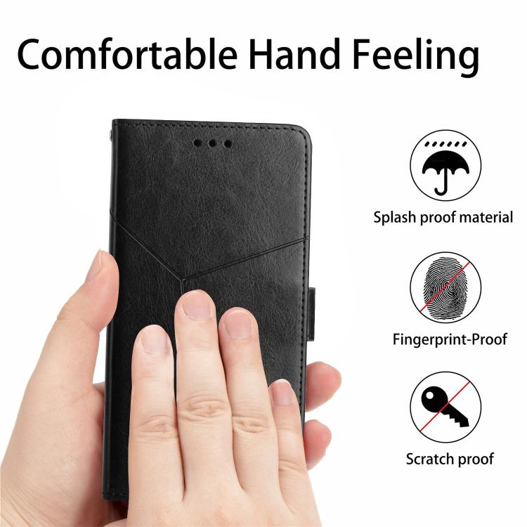 Custodia per telefono in pelle con motivo a Y, For Samsung Galaxy A57 5G, For Samsung Galaxy A37 5G, For Samsung Galaxy A27 5G, For Samsung Galaxy A07 5G