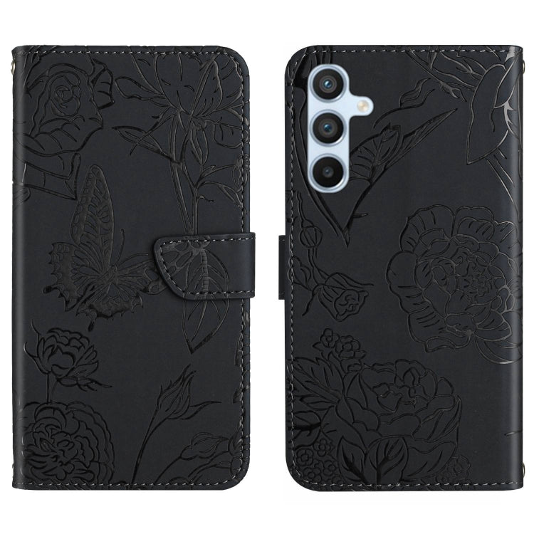 Custodia per telefono in pelle con motivo a farfalla in rilievo Skin Feel, For Samsung Galaxy A17 5G, For Samsung Galaxy A06 5G, For Samsung Galaxy A56 5G, For Samsung Galaxy A26 5G