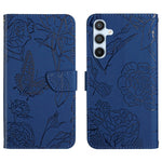 Custodia per telefono in pelle con motivo a farfalla in rilievo Skin Feel, For Samsung Galaxy A17 5G, For Samsung Galaxy A06 5G, For Samsung Galaxy A56 5G, For Samsung Galaxy A26 5G