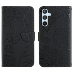 Custodia per telefono in pelle con motivo a farfalla in rilievo Skin Feel, For Samsung Galaxy A17 5G, For Samsung Galaxy A06 5G, For Samsung Galaxy A56 5G, For Samsung Galaxy A26 5G