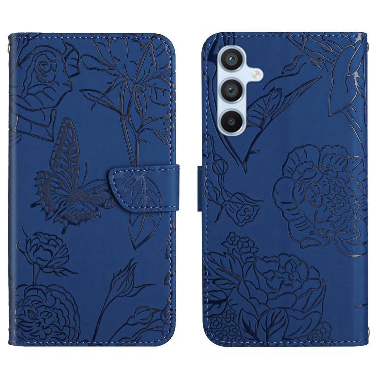 Custodia per telefono in pelle con motivo a farfalla in rilievo Skin Feel, For Samsung Galaxy A17 5G, For Samsung Galaxy A06 5G, For Samsung Galaxy A56 5G, For Samsung Galaxy A26 5G