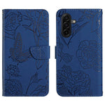 Custodia per telefono in pelle con motivo a farfalla in rilievo Skin Feel, For Samsung Galaxy A57 5G, For Samsung Galaxy A37 5G, For Samsung Galaxy A27 5G, For Samsung Galaxy A07 5G
