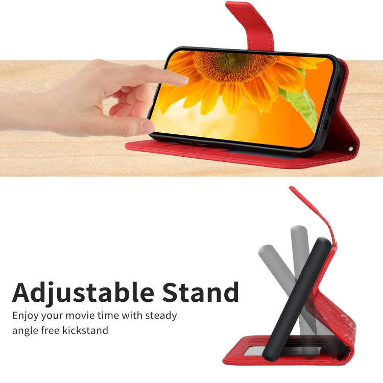 Custodia per telefono in pelle con stampa a forma di fiore di sole e cordino, For Samsung Galaxy A36 5G, For Samsung Galaxy A16 5G