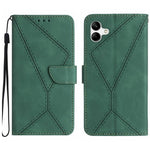 Custodia per telefono in pelle goffrata con cuciture, For Samsung Galaxy A57 5G, For Samsung Galaxy A37 5G, For Samsung Galaxy A27 5G, For Samsung Galaxy A07 5G