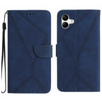 Custodia per telefono in pelle goffrata con cuciture, For Samsung Galaxy A57 5G, For Samsung Galaxy A37 5G, For Samsung Galaxy A27 5G, For Samsung Galaxy A07 5G