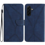 Custodia per telefono in pelle goffrata con cuciture, For Samsung Galaxy A57 5G, For Samsung Galaxy A37 5G, For Samsung Galaxy A27 5G, For Samsung Galaxy A07 5G