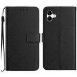 Custodia per telefono in pelle con trama a griglia rombica, For Samsung Galaxy A57 5G, For Samsung Galaxy A37 5G, For Samsung Galaxy A27 5G, For Samsung Galaxy A07 5G
