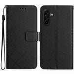 Custodia per telefono in pelle con trama a griglia rombica, For Samsung Galaxy A57 5G, For Samsung Galaxy A37 5G, For Samsung Galaxy A27 5G, For Samsung Galaxy A07 5G