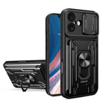 Custodia per telefono scorrevole Camshield TPU+PC con slot per schede, For iPhone 17 Pro Max, For iPhone 17 Pro, For iPhone 17