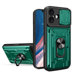 Custodia per telefono scorrevole Camshield TPU+PC con slot per schede, For iPhone 17 Pro Max, For iPhone 17 Pro, For iPhone 17