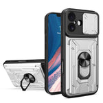 Custodia per telefono scorrevole Camshield TPU+PC con slot per schede, For iPhone 17 Pro Max, For iPhone 17 Pro, For iPhone 17