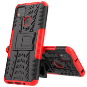 Tyre Texture TPU antiurto + Custodia protettiva per PC con supporto, For Xiaomi Redmi 9C, For OPPO Realme C15, For iPhone 12 mini, For Alcatel 3L (2020)