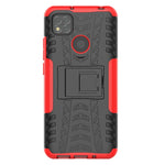 Custodia TPU antiurto con supporto per Xiaomi Redmi 9C