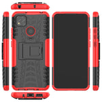 Custodia TPU antiurto con supporto per Xiaomi Redmi 9C