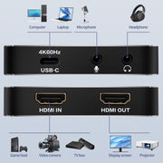 Scheda di acquisizione video HD HDMI 4K USB3.2 NK-A20, NK-A20