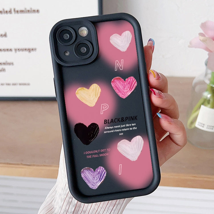 Custodia per telefono a copertura totale in TPU Diamond Sand, For iPhone 15 Plus, For iPhone 15
