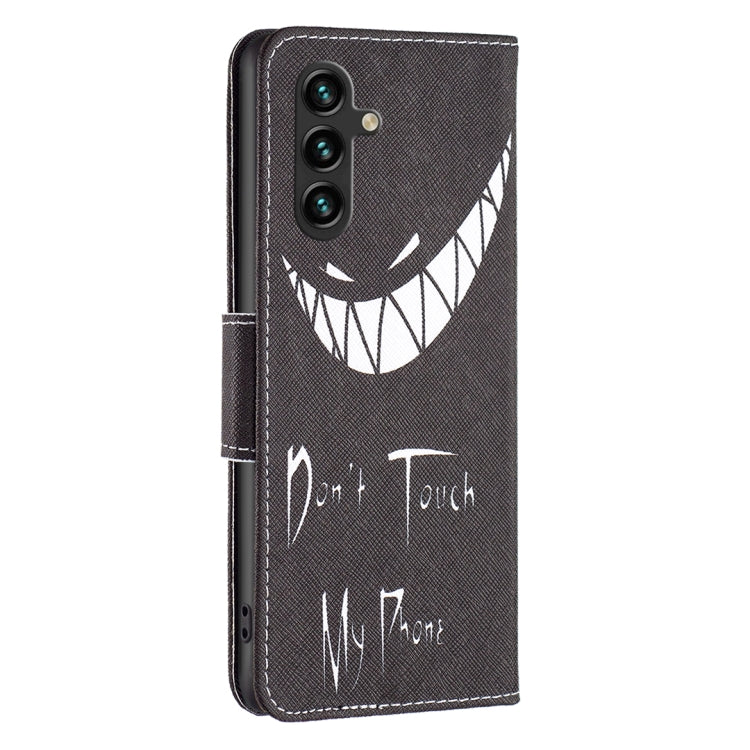 Custodia per telefono in pelle con motivo a disegno colorato, For Samsung Galaxy A56 5G, For Samsung Galaxy A16
