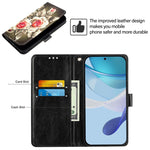 Custodia per telefono in pelle con motivo a trama semplice e disegno colorato, For Samsung Galaxy S24 FE 5G