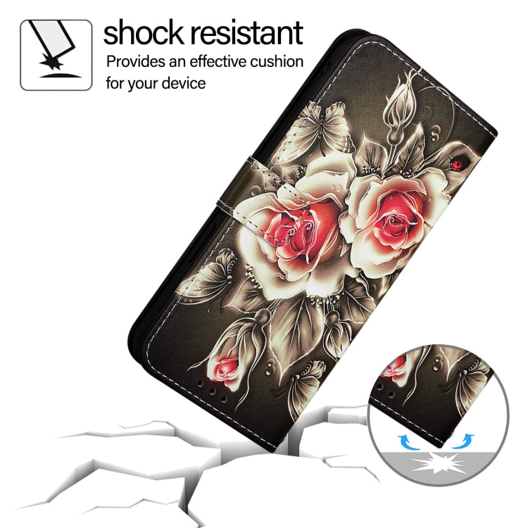 Custodia per telefono in pelle con motivo a trama semplice e disegno colorato, For Samsung Galaxy S24 FE 5G