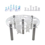 Supporto per stampi per scacchi rotondi senza stampo in silicone, YX124
