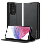 Custodia per telefono in PU con texture fine e satinata serie L1 LC.IMEEKE, For Samsung Galaxy A34 5G, For Samsung Galaxy A54 5G, For Samsung Galaxy A53 5G