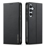 Custodia per telefono in PU con texture fine e satinata serie L1 LC.IMEEKE, For Samsung Galaxy A34 5G, For Samsung Galaxy A54 5G, For Samsung Galaxy A53 5G