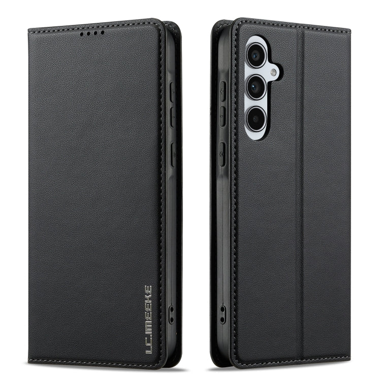 Custodia per telefono in PU con texture fine e satinata serie L1 LC.IMEEKE, For Samsung Galaxy A34 5G, For Samsung Galaxy A54 5G, For Samsung Galaxy A53 5G
