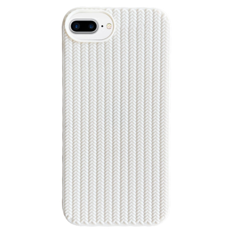 Custodia per telefono in TPU con trama intrecciata, For iPhone 11, For iPhone 11 Pro, For iPhone XS / X, For iPhone XR, For iPhone XS Max, For iPhone 8 Plus / 7 Plus