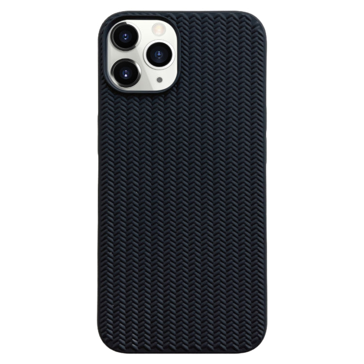 Custodia per telefono in TPU con trama intrecciata, For iPhone 11, For iPhone 11 Pro, For iPhone XS / X, For iPhone XR, For iPhone XS Max, For iPhone 8 Plus / 7 Plus