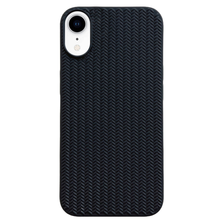 Custodia per telefono in TPU con trama intrecciata, For iPhone 11, For iPhone 11 Pro, For iPhone XS / X, For iPhone XR, For iPhone XS Max, For iPhone 8 Plus / 7 Plus