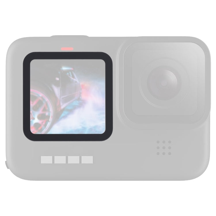 Original Front Glass Outer Lens for Small LCD Screen, For GoPro Hero12 Black, For GoPro Hero11 Black, For GoPro Hero10 Black, For GoPro Hero9 Black