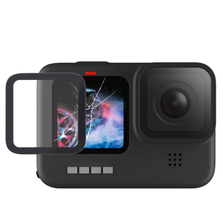 Lente esterna in vetro anteriore originale per piccolo schermo LCD, For GoPro Hero12 Black, For GoPro Hero11 Black, For GoPro Hero10 Black, For GoPro Hero9 Black