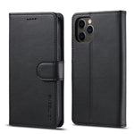Custodia portafoglio in pelle LC.IMEEKE per smartphone compatibil