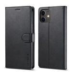 Custodia portafoglio in pelle LC.IMEEKE per smartphone compatibil
