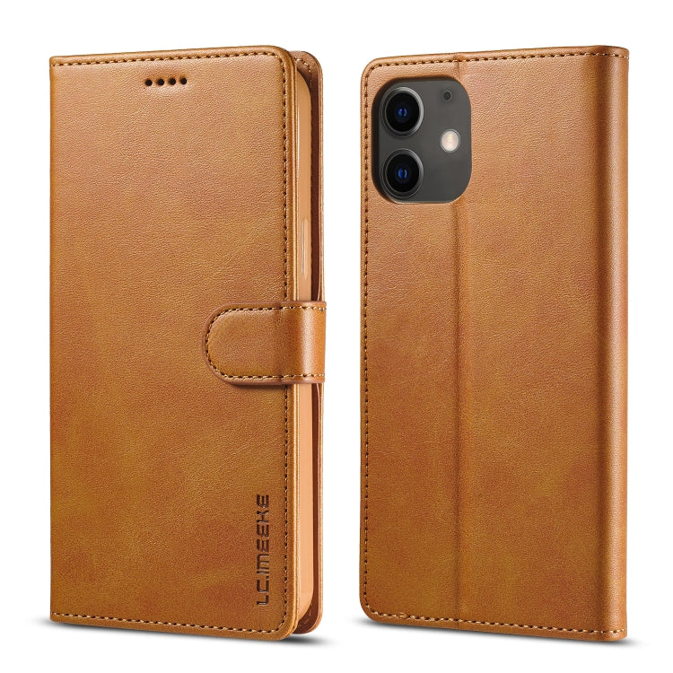Custodia portafoglio in pelle LC.IMEEKE per smartphone compatibil