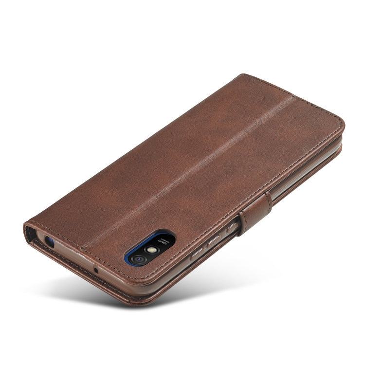 Custodia portafoglio in pelle LC.IMEEKE per smartphone compatibil