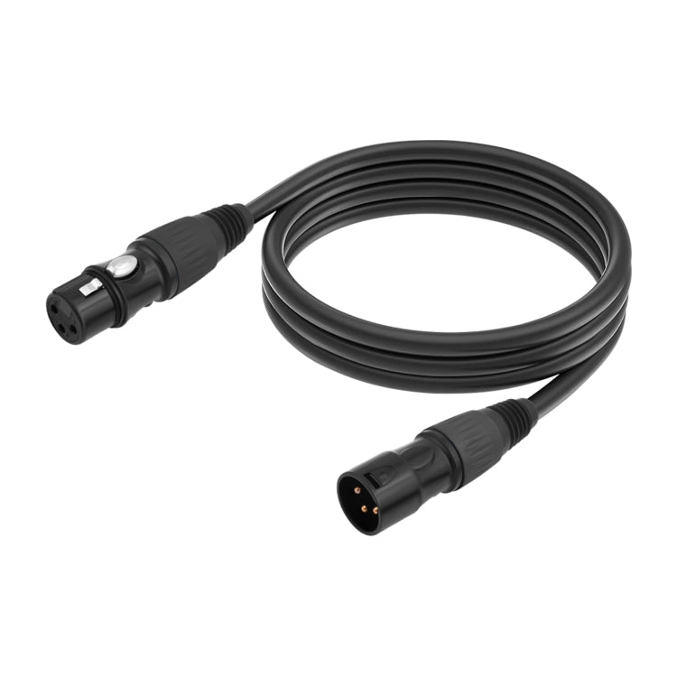 Cavo audio XLR 3 pin maschio-femmina 1m, 1.8m, 3m