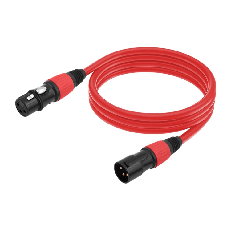 6 colori / set JC1015 XLR 3 pin maschio a femmina cavo audio, 1m, 1.8m