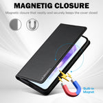 Custodia per telefono in PU con texture fine e satinata serie L1 LC.IMEEKE, For Samsung Galaxy S24 FE 5G, For Samsung Galaxy S24 Ultra 5G, For Samsung Galaxy S24+ 5G, For Samsung Galaxy S24 5G