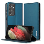 Custodia per telefono in PU con texture fine e satinata serie L1 LC.IMEEKE, For Samsung Galaxy S21 5G, For Samsung Galaxy S21+ 5G, For Samsung Galaxy S21 Ultra 5G
