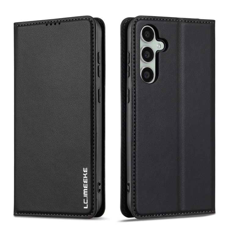 Custodia per telefono in PU con texture fine e satinata serie L1 LC.IMEEKE, For Samsung Galaxy S23 FE 5G, For Samsung Galaxy S23 Ultra 5G, For Samsung Galaxy S23+ 5G, For Samsung Galaxy S23 5G