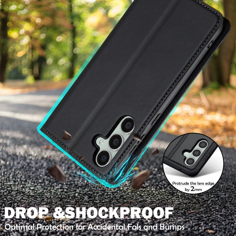 Custodia per telefono in PU con texture fine e satinata serie L1 LC.IMEEKE, For Samsung Galaxy S23 FE 5G, For Samsung Galaxy S23 Ultra 5G, For Samsung Galaxy S23+ 5G, For Samsung Galaxy S23 5G