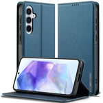 Custodia per telefono in PU con texture fine e satinata serie L1 LC.IMEEKE, For Samsung Galaxy S25 Edge 5G, For Samsung Galaxy S25 5G, For Samsung Galaxy S25+ 5G, For Samsung Galaxy S25 Ultra 5G