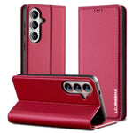 Custodia per telefono in PU con texture fine e satinata serie L1 LC.IMEEKE, For Galaxy S26 FE 5G, For Samsung Galaxy S26+ 5G, For Samsung Galaxy S26 Ultra 5G, For Samsung Galaxy S26 5G