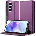 Custodia per telefono in PU con texture fine e satinata serie L1 LC.IMEEKE, For Galaxy S26 FE 5G, For Samsung Galaxy S26+ 5G, For Samsung Galaxy S26 Ultra 5G, For Samsung Galaxy S26 5G