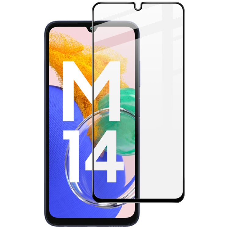 Pellicola in vetro temperato per schermo intero con durezza superficiale 9H imak Pro+ Series, For Galaxy M17e 5G, For Samsung Galaxy M35, For Samsung Galaxy M14 4G