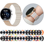 Cinturino per orologio magnetico in silicone bicolore, 20mm